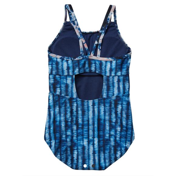 NWT Athleta Girl One Piece Swimsuit - SMALL 7 - Festival Tie Dye - SMALL 7 - Picture 2 of 3